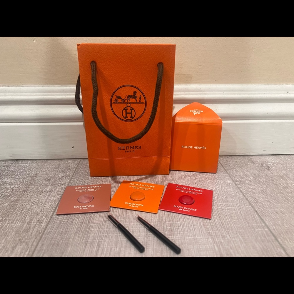 Hermes lipstick samples